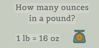 How Many Ounces Are in a Pound